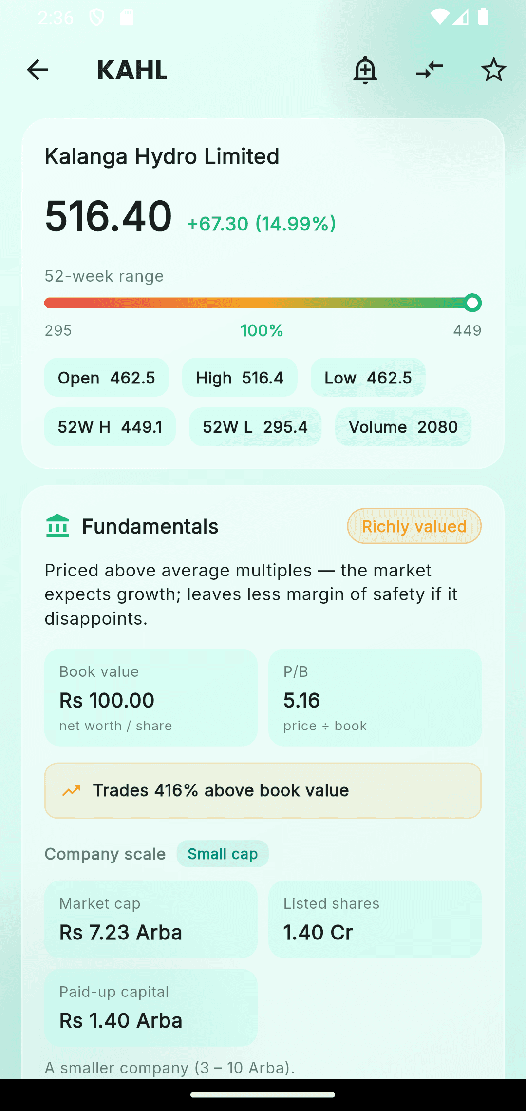 Deep-dive any stock