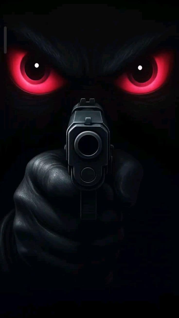Creepy eyes live wallpaper
