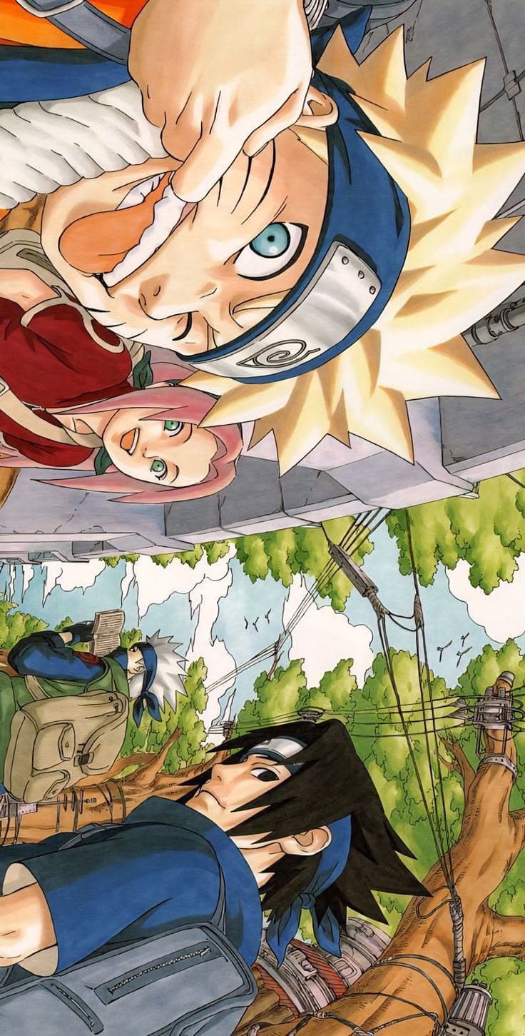 two anime characters in the same scene
