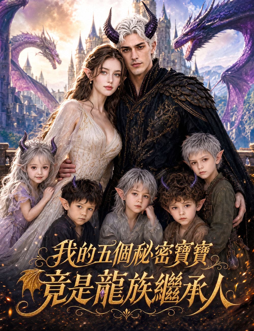 我的五個秘密寶寶竟是龍族繼承人